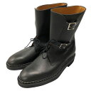 ジョンロブ ウィック ブーツ グレインレザー ブラック サイズUK6.5E WICK JOHN LOBB ブーツ 約25.0cm【LA】【中古】