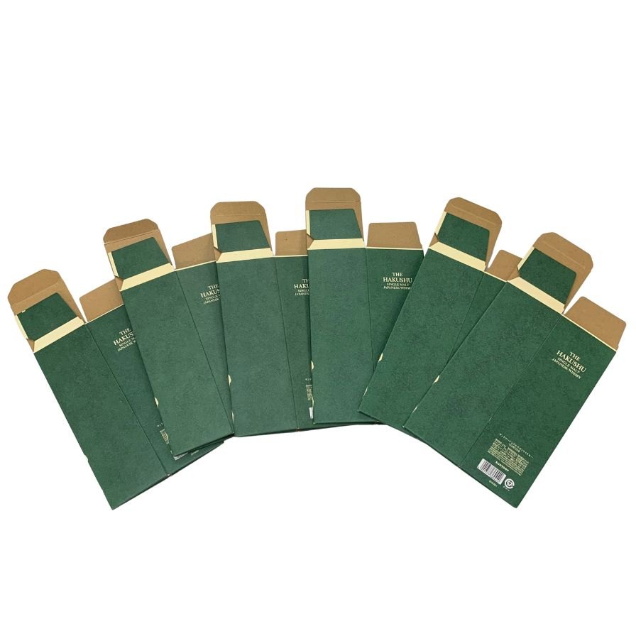 サントリー 白州 12年 空き箱 化粧箱 カートン 6枚セット SUNTORY【AFI21】【中古】