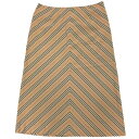 バーバリー ロングスカート タイトスカート コットン バーバリーチェック ノバチェック レディース ベージュ サイズ13 BURBERRY【AFB40】【中古】