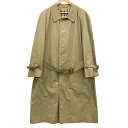 アクアスキュータム トレンチコート 70S アクア5 ヴィンテージ イングランド製 ベージュ メンズ サイズ表記なし Aquascutum【AFA2】【中古】
