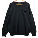 ドルチェ&ガッバーナ カシミア100% ラウンドネック トップス セーター レデイース サイズ42 ブラック DOLCE & GABBANA【AFB45】【中古】