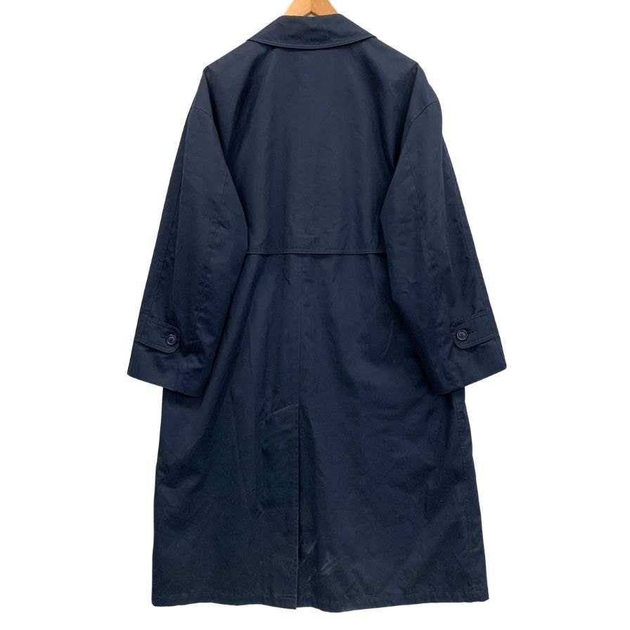 ロンドンフォグ バルカラーコート ヴィンテージ カナダ製 ネイビー メンズ サイズ 40 LONDON FOG【AFB42】【中古】