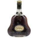 【未開栓】ヘネシーXO クリアボトル 金キャップ 700ml 40% Hennessy コニャック【I4】【中古】