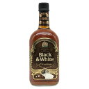 【未開栓】ブラック&ホワイト 12年 プレミアム 750ml 43% Black&White スコッチウイスキー【S1】【中古】