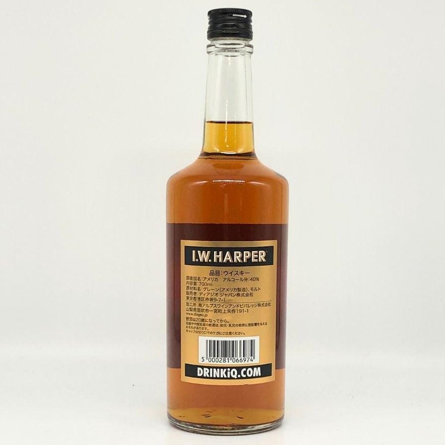【未開栓】IW ハーパー ゴールドメダル 700ml 40% I.W. HARPER GOLD MEDAL バーボン【O4】【中古】