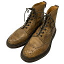 トリッカーズ ポールスミス カントリーブーツ M6178 レザー メンズ サイズ7 ブラウン Tricker's Paul Smith ブーツ 約25.5cm【...
