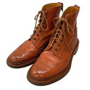 トリッカーズ ポールスミス カントリーブーツ M6178 レザー メンズ サイズ7 ライトブラウン Tricker's Paul Smith ブーツ 約25.5...