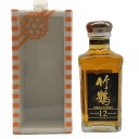 【未開栓】【東京都限定】ニッカ 竹鶴 12年 ピュアモルト ベビーボトル 180ml 40% NIKKA ウィスキー【A3】【中古】