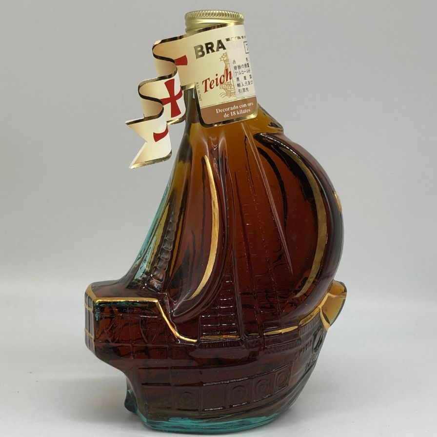 【未開栓】テイチネ シップボトル ブランデー 750ml 38% Terchenne ブランデー【E3】【中古】