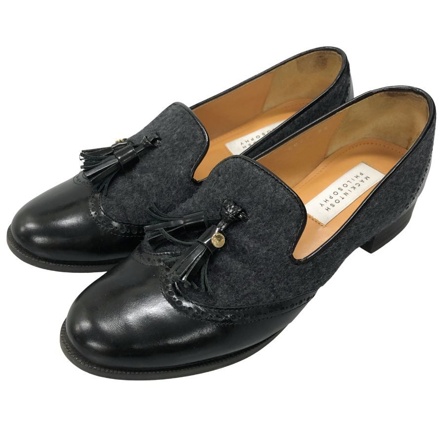 ✨MACKINTOSH（マッキントッシュ） 日本製タッセルローファー✨ マッキントッシュ ロンドン MACKINTOSH LONDON タッセルローファー （B