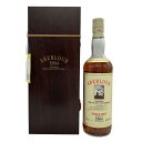 【同梱不可】【未開栓】アベラワー シングルモルト 25年 1964-1989 750ml 43% ABERLOUR スコッチウイスキー【Q2】【中古】