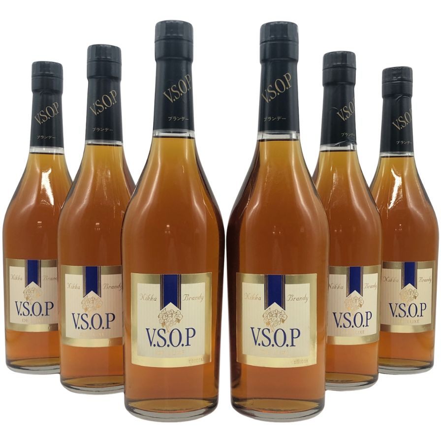 【未開栓】ニッカ VSOP デラックス 40% 660ml NIKKA 6本セット ブランデー【B3】【中古】