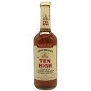 【未開栓】ハイラム ウォーカー テン ハイ 40% 750ml HIRAM WALKER'S TEN HIGH バーボン【U0】【中古】
