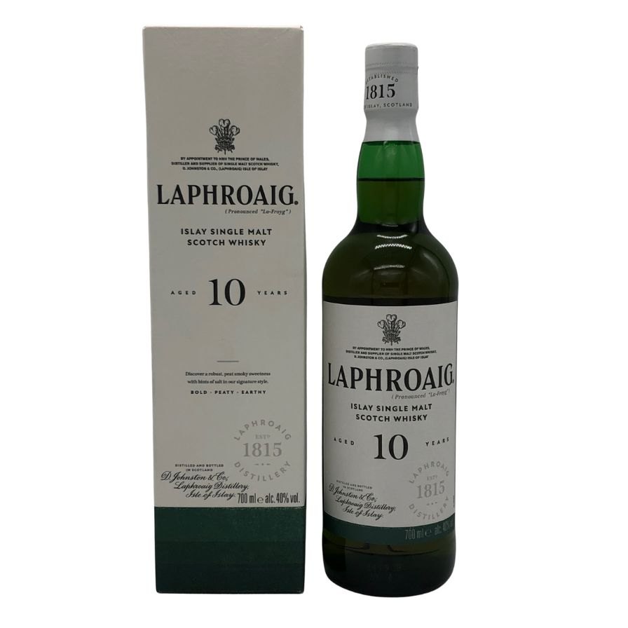 【未開栓】ラフロイグ 10年 シングルモルト スコッチウイスキー 700ml 40% LAPRHROAIG スコッチウイスキー【N2】【中古】