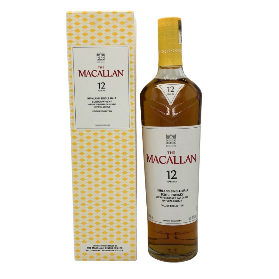 【未開栓】マッカラン 12年 カラーコレクション 700ml 43% THE MACALLAN スコッチウイスキー【U0】【中古】