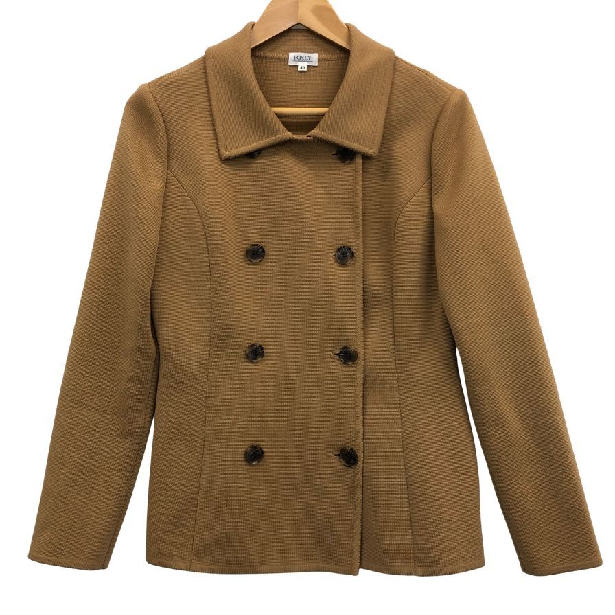 フォクシー ブティック ジャケット ウール ニット ダブル ブレスト 15753 レディース サイズ40 FOXEY BOUTIQUE【AFB10】【中古】