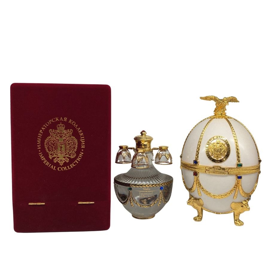 【未開栓】ラドガ インペリアル コレクション パール ホワイトエッグ 700ml 40% LADOGA ウォッカ【O4】【中古】