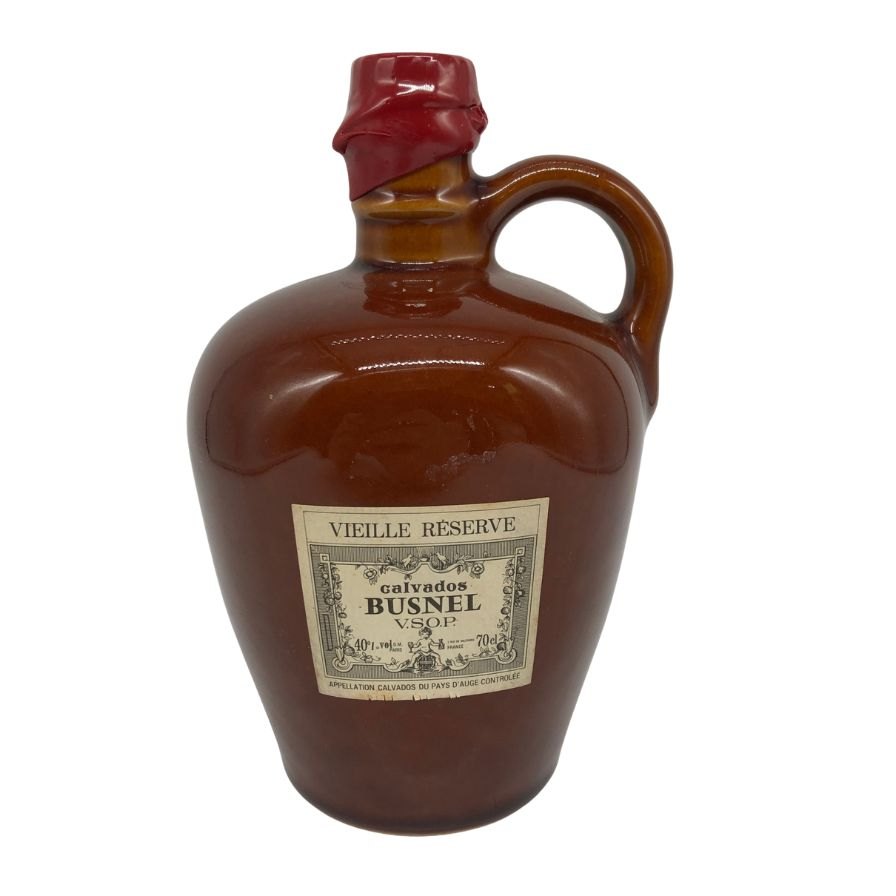 【未開栓】カルヴァドス ビュネル VSOP 陶器ボトル 700ml 40% カルバドス BUSNEL Calvados 1243g ブランデー【Q4】【中古】