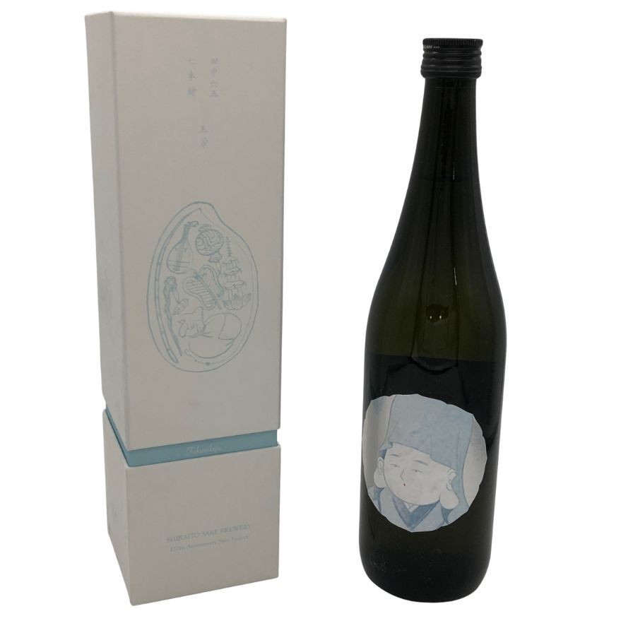 【未開栓】白糸酒造 酒の七福神×福禄寿 七本槍 720ml 14% 2025年11月 日本酒 - 特別純米酒【F4】【中古】