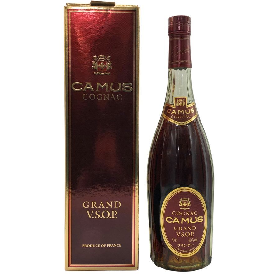 【未開栓】カミュ グランド VSOP クリアボトル 700ml 40% CAMUS GRAND ブランデー【E1】【中古】