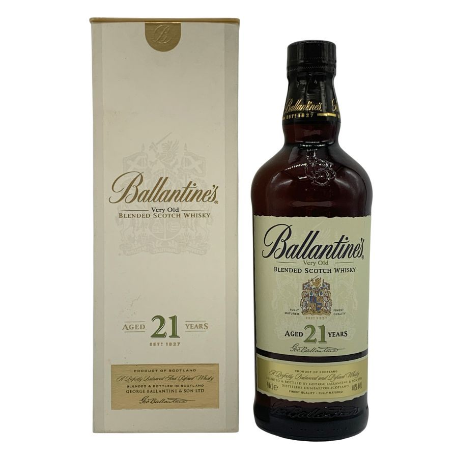 【未開栓】バランタイン 21年 ベリーオールド 700ml 40% Ballantine's VERY OLD スコッチウイスキー【L0】【中古】
