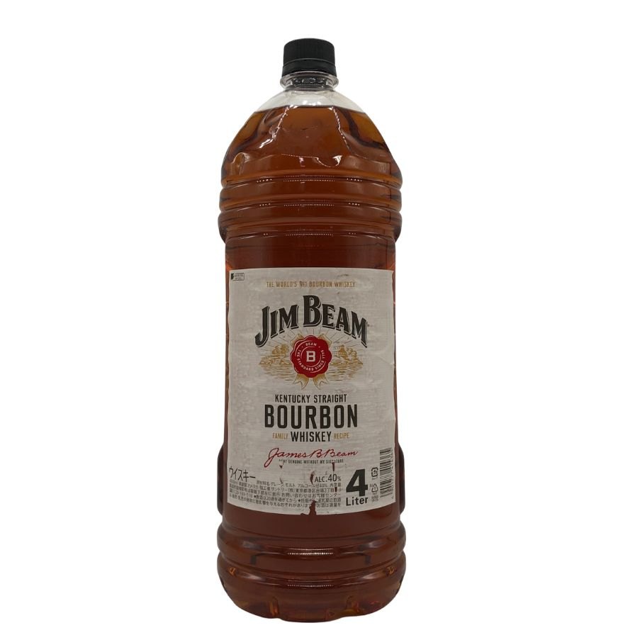 【未開栓】ジムビーム ウイスキー グレーンモルト 業務用 4000ml 40% JIAMM BEAM バーボン【T1】【中古】