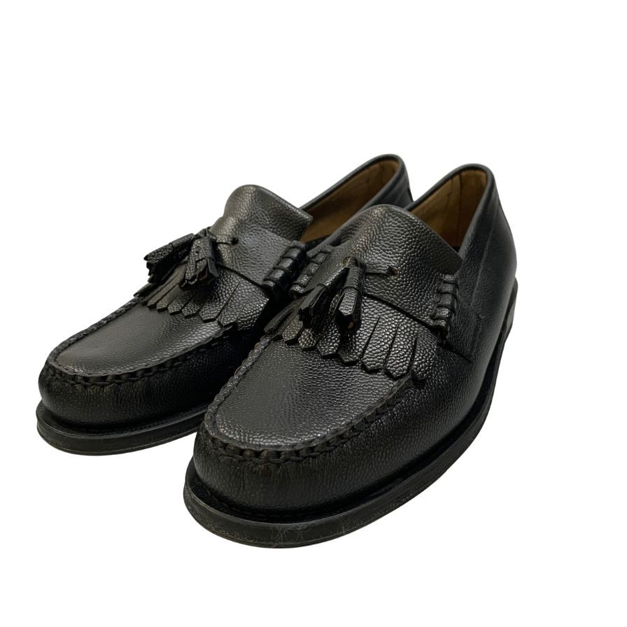 Rakuten - ジーエイチバス タッセルローファー ウィージャンズ ラーソン シボレザー サイズ10 メンズ ブラック G.H.Bass&Co. WEEJUNS LARSON 約28.0cm【AFD14】【中古】