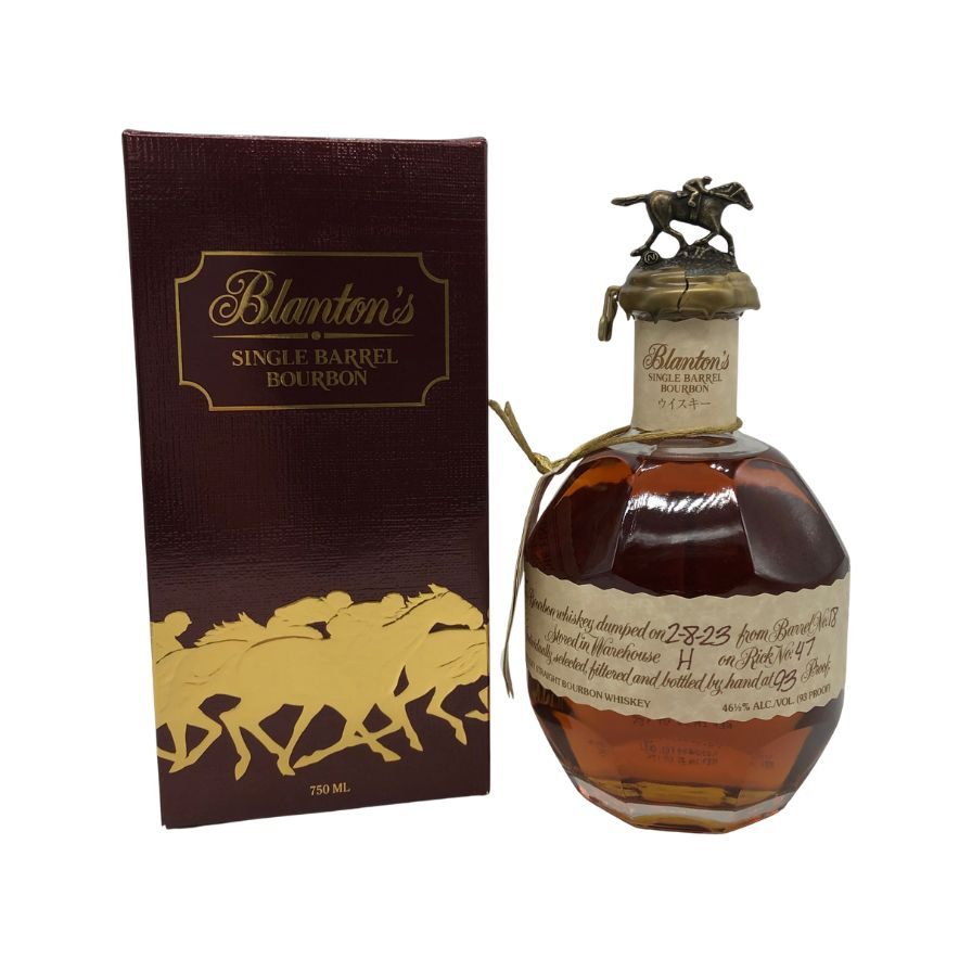 【未開栓】ブラントン シングルバレル 2023 750ml 46.5% Blanton's SINGLE BARREL バーボン【H2】【中古】