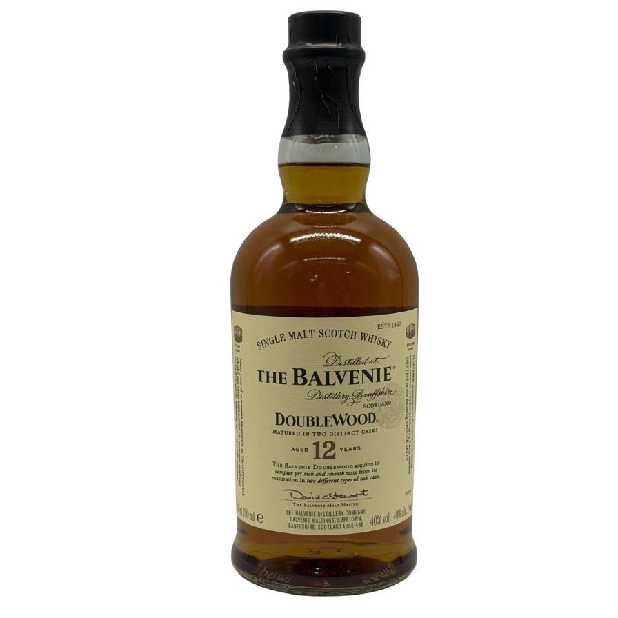 【未開栓】バルヴェニー12年 ダブルウッド 700ml 40% The Balvenie Double Wood スコッチウイスキー【F3】【中古】