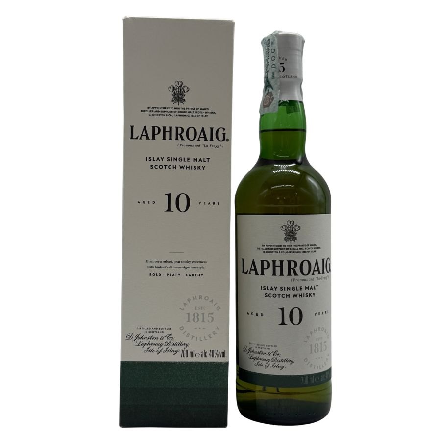 【未開栓】ラフロイグ 10年 シングルモルト スコッチウイスキー 700ml 40% LAPRHROAIG スコッチウイスキー【M0】【中古】
