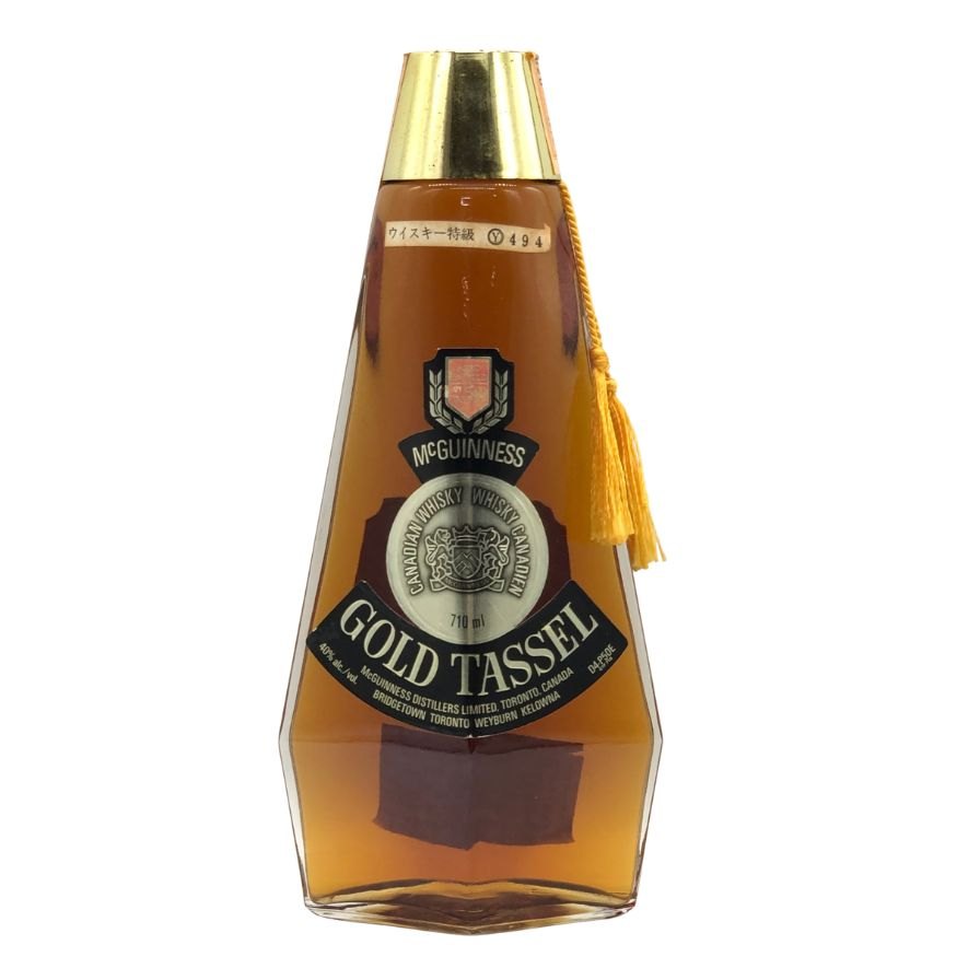 【未開栓】ゴールド タッセル 7年 マックギネス 710ml 40% 特級表記 GOLD TASSEL McGUINESS ウイスキー【G3】【中古】