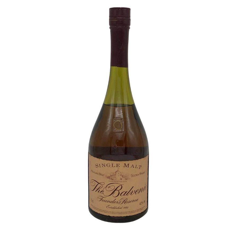 【未開栓】バルヴェニー ファウンダーズリザーブ 10年 旧ボトル 750ml 40％ THE BALVENIE スコッチウイスキー【F0】【中古】