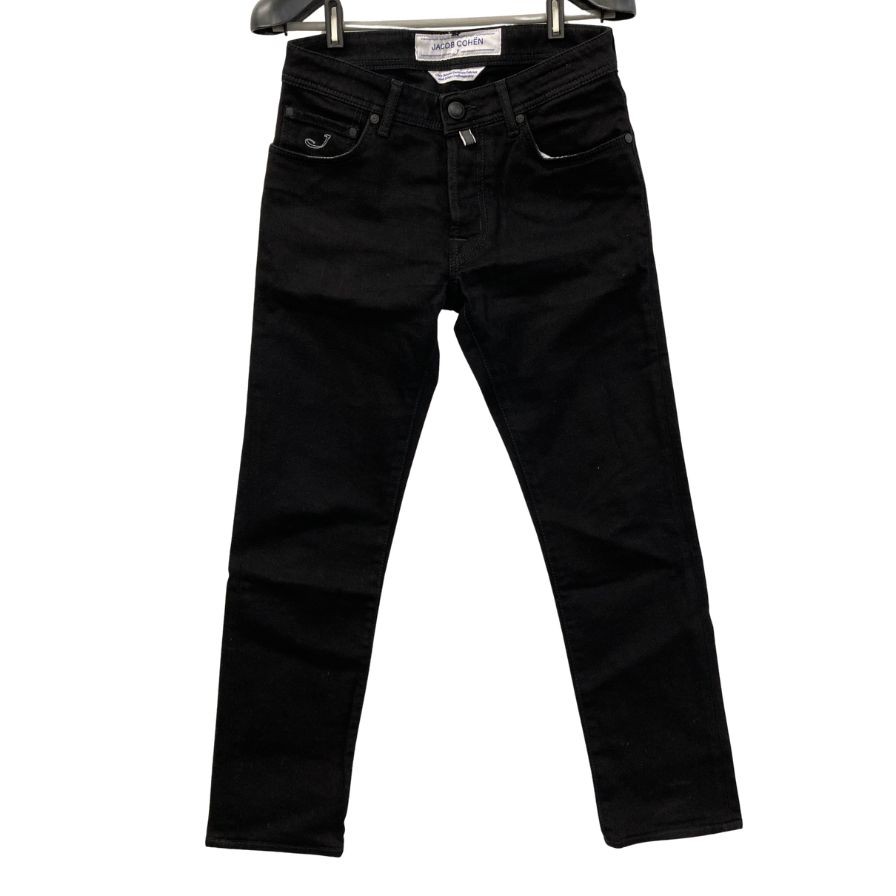 Rakuten - ヤコブコーエン チノパン コットン ハラコタグ J688 メンズ ブラック W30 JACOB COHEN 【AFB27】【中古】