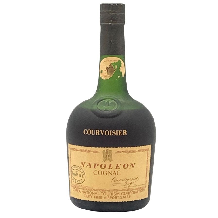 【未開栓】クルボアジェ ナポレオン グリーンボトル 700ml 40% COURVOISIER NAPOLEON コニャック【X0】【中古】