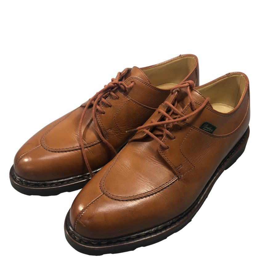 Rakuten - パラブーツ レザーシューズ Uチップ アヴィニョン マロン ブラウン メンズ サイズUK6.5 PARABOOT AVIGNON 約25.0cm【AFD13】【中古】