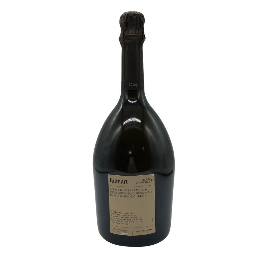 Rakuten - 【未開栓】ルイナール ブラン サンギュリエ ブリュット ナチュール エディション19 750ml 12.5％ Ruinart Blanc Singulier Edition 19 Brut Nature シャンパン【D4】【中古】