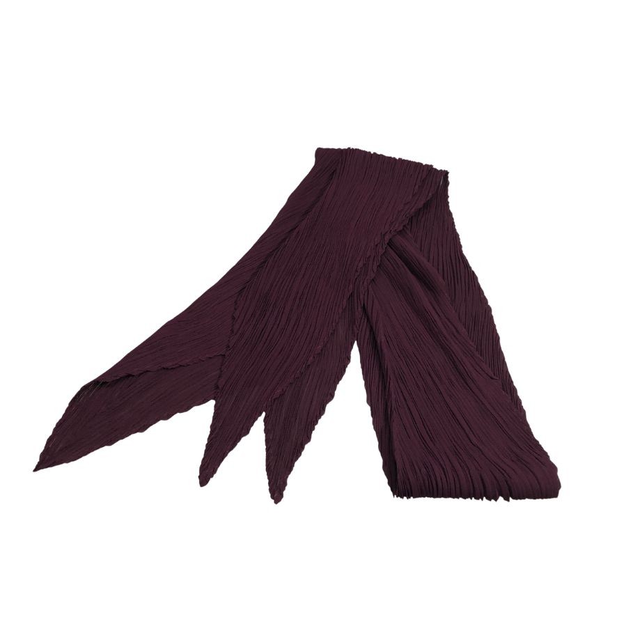 乐天商城 - プリーツプリーツ イッセイミヤケ ストール プリーツ 加工 ポリエステル タグ欠損 パープル PLEATS PLEASE ISSEY MIYAKE【AFB50】【中古】