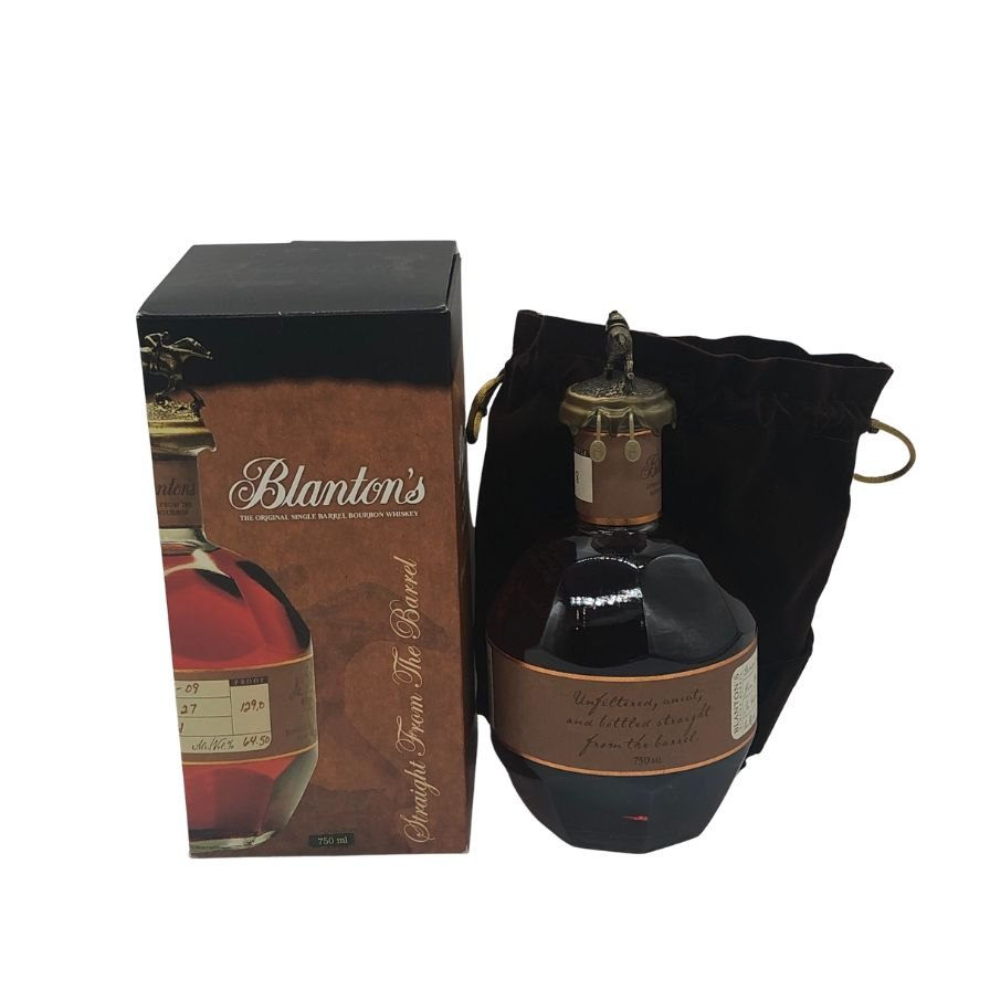 Rakuten - 【未開栓】ブラントン ストレート フロム ザ バレル 2024 750ml 65.0% Blanton's Straight From The Barrel バーボン【L4】【中古】