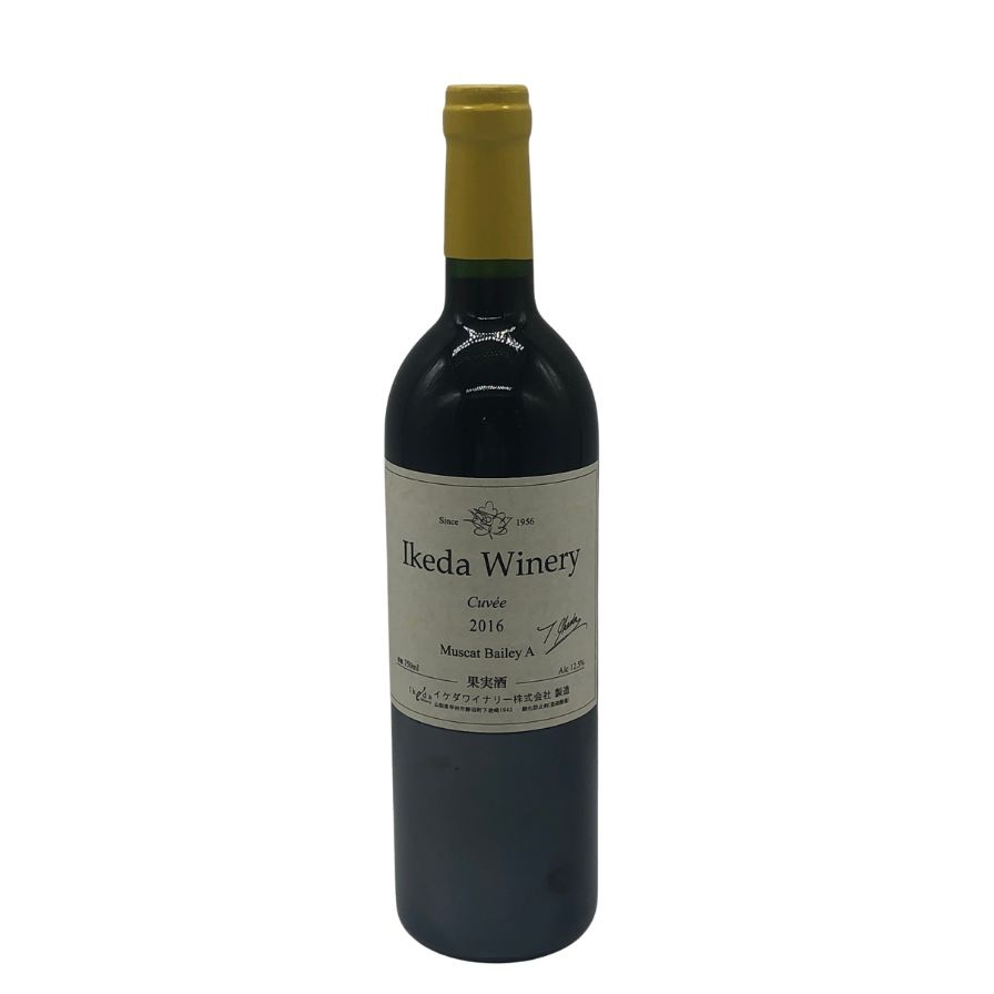 樂天商城 - 【未開栓】イケダ ワイナリー マスカット ベリー 2016 750ml 12.5% IKEDA WINERY 日本ワイン【F4】【中古】