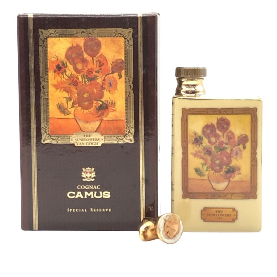 乐天商城 - 【未開栓】カミュ ブック ゴッホ ミニボトル 50ml 40% CAMUS 135g ブランデー【B1】【中古】