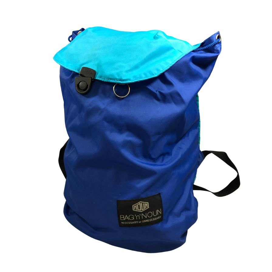 乐天商城 - バッグンナウン ナイロンバックパック ブルー BAG 'n' NOUN【AFE6】【中古】