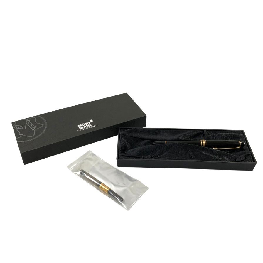 Other - モンブラン 万年筆 マイスターシュテュック ペン先14K 585 ブラック ゴールド MONTBLANC【AFI2】【中古】