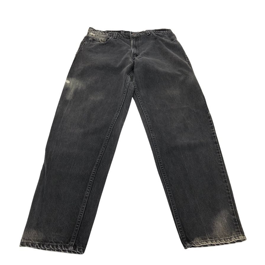 乐天商城 - リーバイス デニム 550 90S ボタン裏532 USA製 ブラック メンズ W36 L34 LEVI’S 【AFB44】【中古】