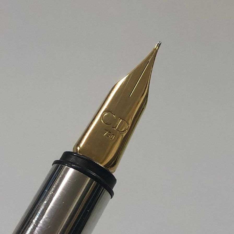 クリスチャンディオール 1970年製 インク式 CD750 メタル 万年筆 BBJ 359 Christian Dior【AFB55】【中古】 stock-lab-10106623 ストックラボ サンプル画像3