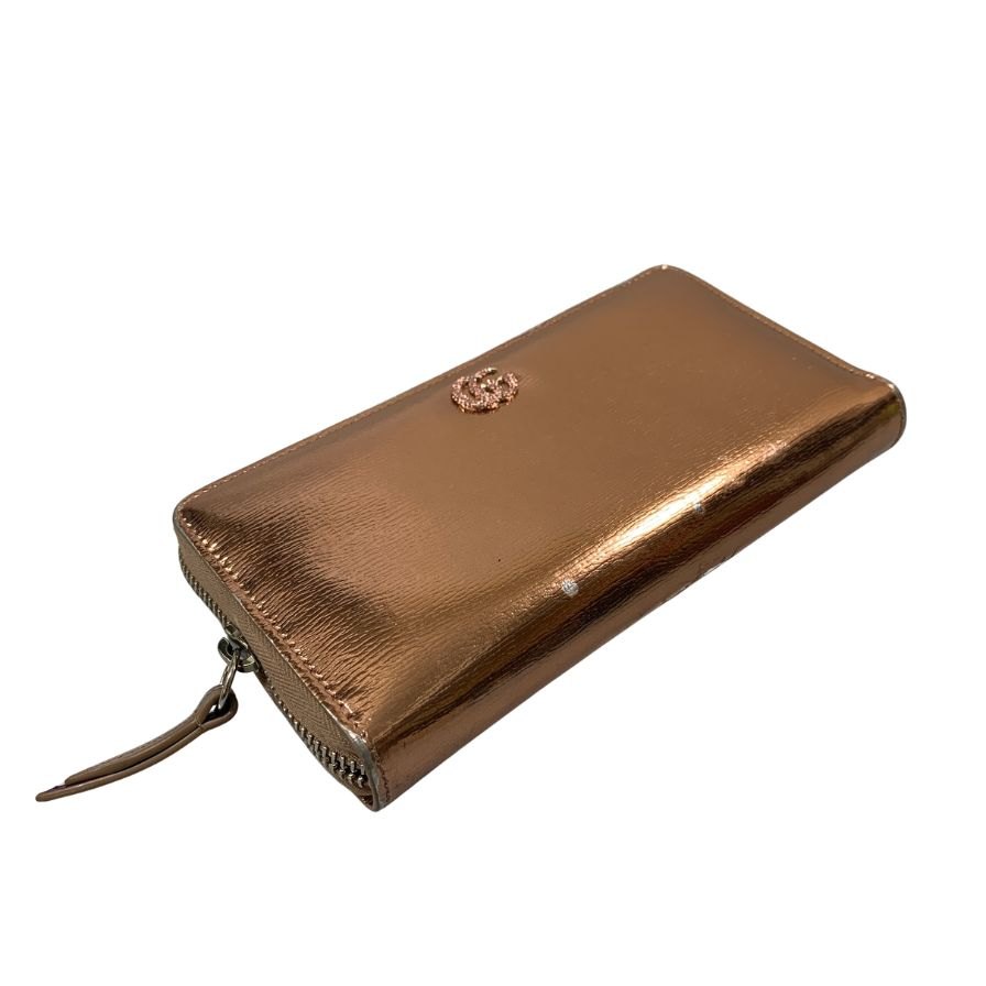楽天市場】gucci 長財布 メタリックパープルの通販