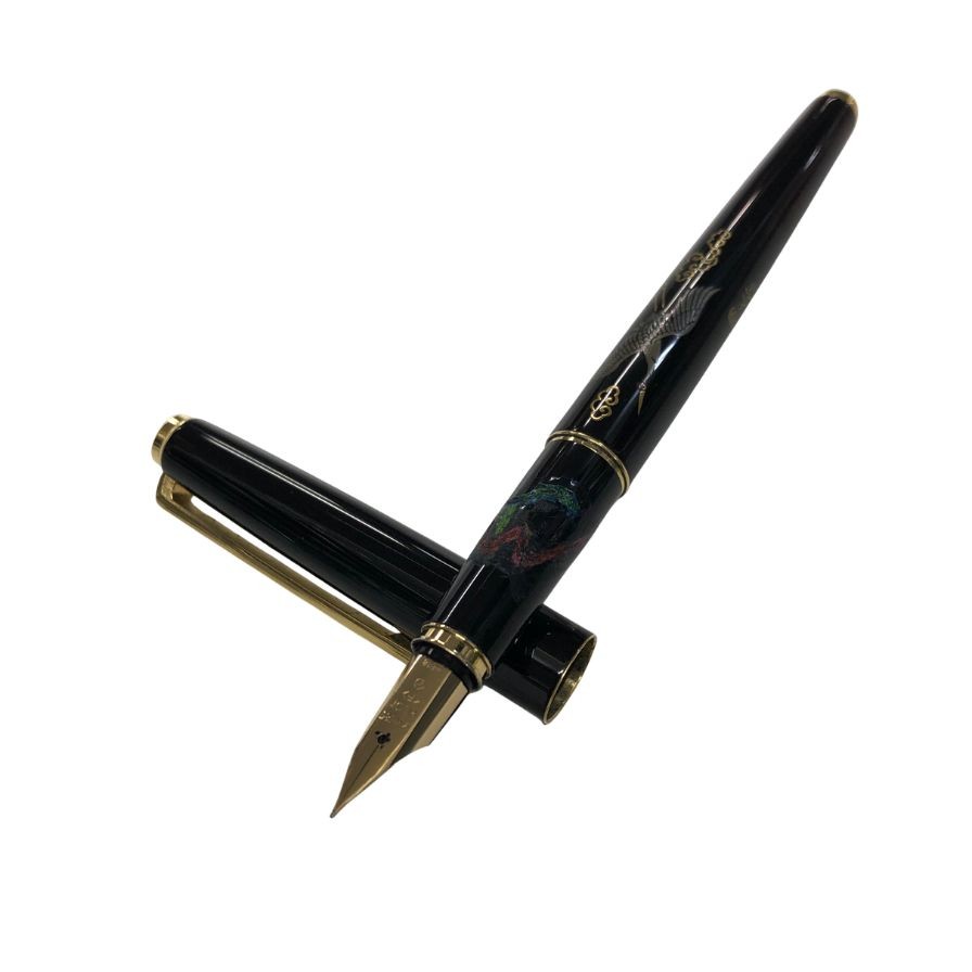 文房具・事務用品 PILOT SAILOR 14k 585 刻印 万年筆 黒 ゴールド