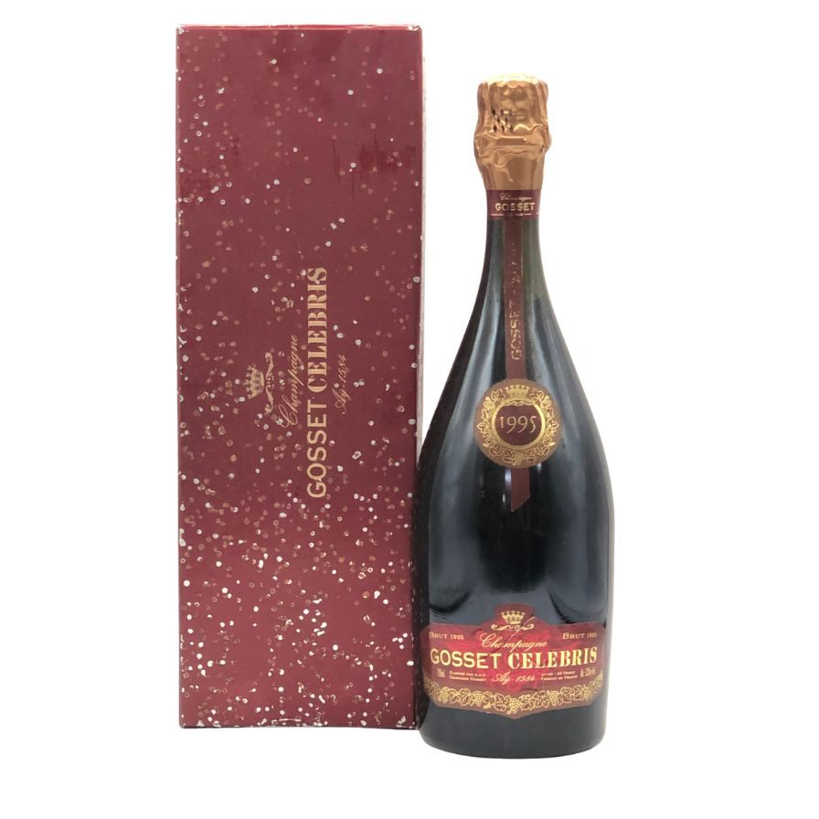 【未開栓】ゴッセ セレブリス セレブリッシム 1995 750ml 12% GOSSET Celebris シャンパン【G3】【中古】