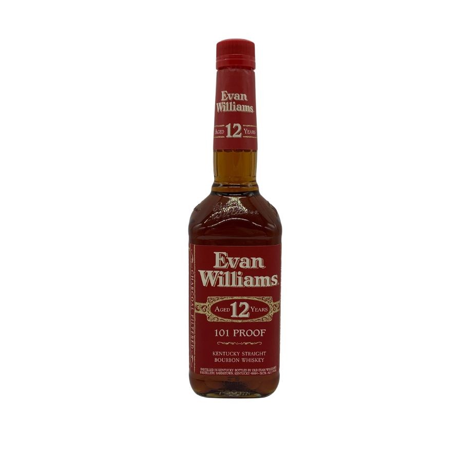 エヴァンウィリアムズ12年未開栓 オールドボトル 古酒 バーボン 終売品