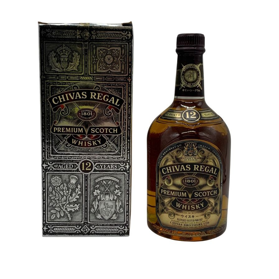 【未開栓】シーバス リーガル 12年 1801 ブレンデッド スコッチ ウイスキー 700ml 40% Chivas Regal スコッチウイスキー【F1】【中古】