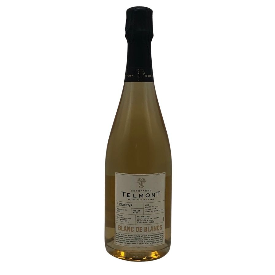 【未開栓】テルモン ブラン ド ブラン 2014 750ml 12％ Telmont シャンパン【B4】【中古】